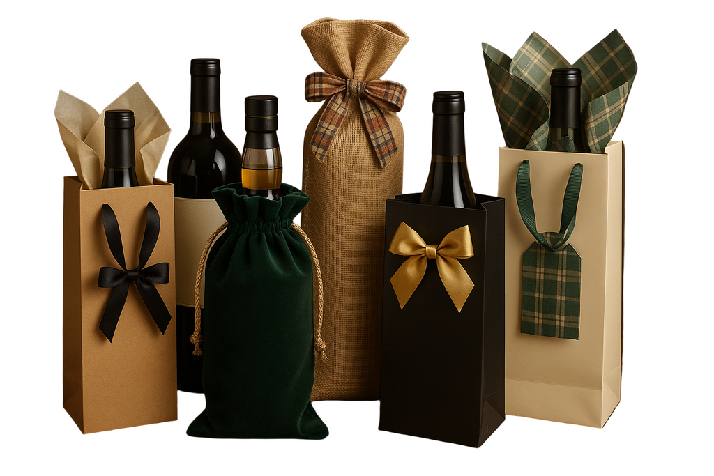 BOTTLE BAGS FOR GIFTS