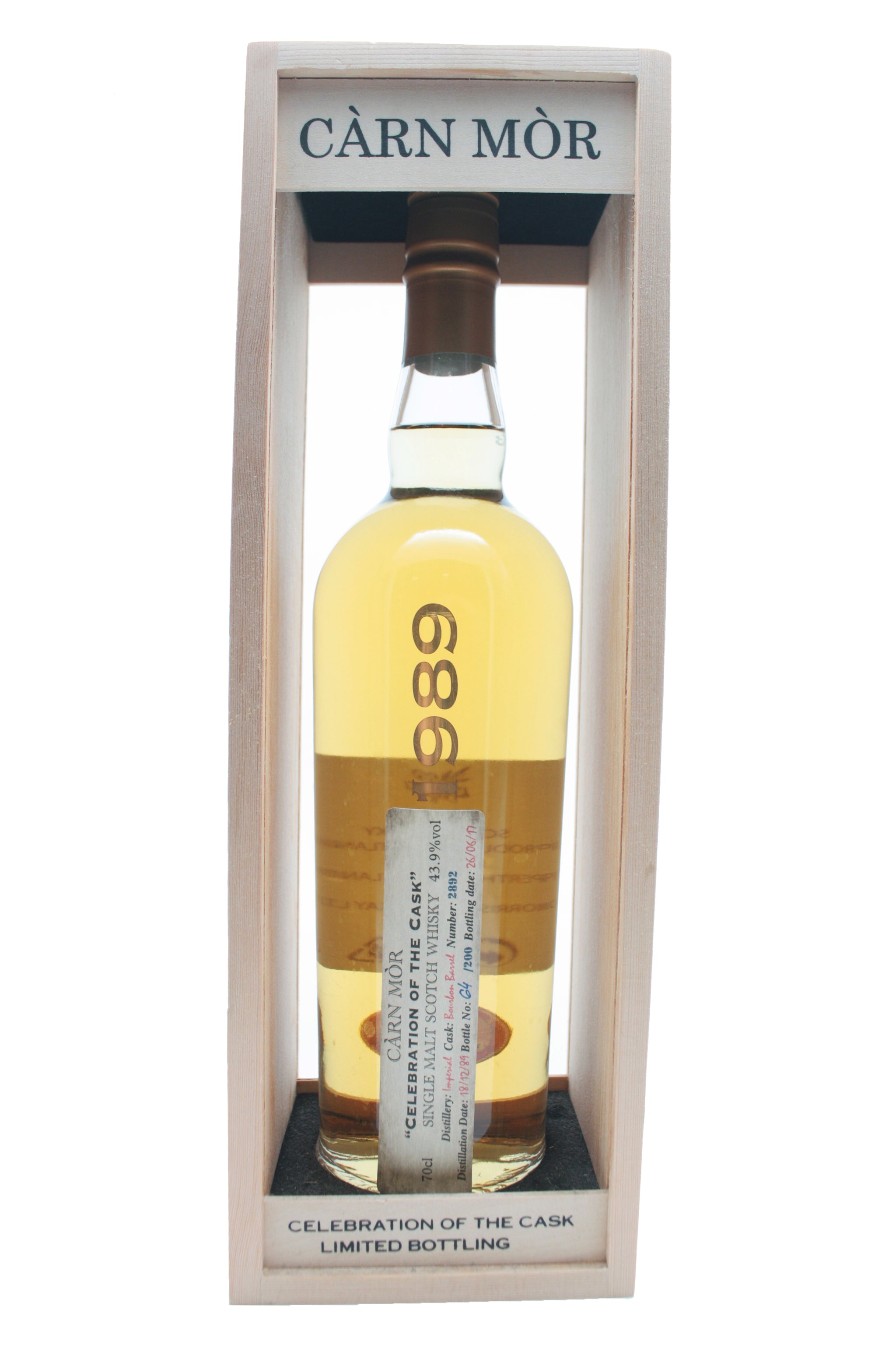 CÀRN MÒR CELEBRATION OF THE CASK 1989 Macallan - 1989 (Carn Mor Celebration of the Cask) Whisky